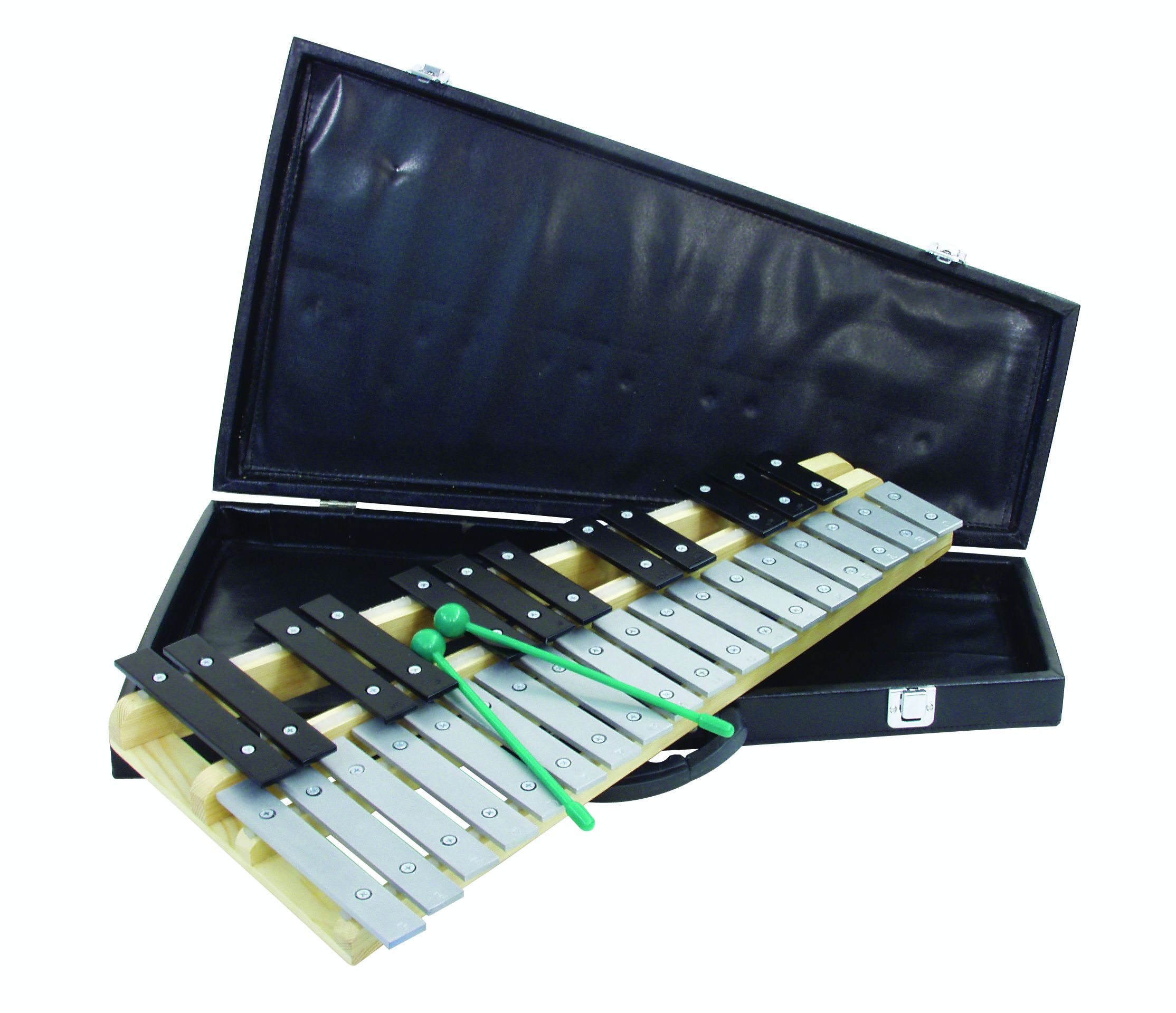 Dimavery Metallophone with Case Xylophone Glockenspiel
